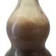 Bottle recycled glass 26.5x26.5x75.5cm - Brown