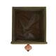 Planter plywood with plastic 18x18x18cm S/3