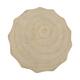 Side table round paulownia wood 28x28x38cm