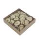 Appleslices red nature 19x19x4.5cm 200gr - Red
