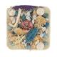 Potpourri with acacia plate nature 25.5x25.5x8cm