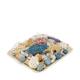 Potpourri with acacia plate nature 25.5x25.5x8cm