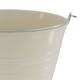 Bucket round metal with handle 30x30x27cm
