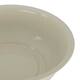 Bowl round metal 34x34x9.5cm - Cream