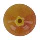 Statue pomegranate glass 12x12x13cm - Orange