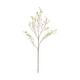Branch flower spray artificial 118x30x6cm - White