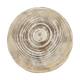 Tray round paulownia wood 28x28x3cm