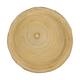 Bowl round paulownia wood 28x28x5cm