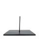 Stand square metal 38x38x25cm - Black