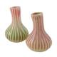 Vase ceramic 7.5x7.5x11cm C2 - Pink
