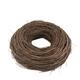 Wreath round willow wood 38x38x12cm - White