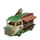 Figurine ice cream truck metal 28x16x21cm