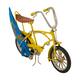 Figurine bike metal 16.5x4x11cm