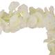 Garland flower frangipani silk 180x10x10cm - White