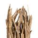 Floor lamp branch with lights chestnut 24x24x58cm - Natural