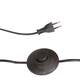 Floor lamp branch with lights chestnut 24x24x58cm - Natural