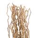 Floor lamp branch with lights chestnut 13x13x115cm