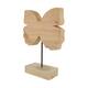 Butterfly fir wood on stand 30x23x44cm KD