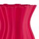 Vase 3D ceramic 21x22x36cm - Pink