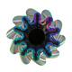 Vase 3D ceramic 21x21x40cm - Multi