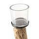 Pillar candle holder root 28x28x78cm - Natural