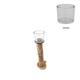 Pillar candle holder root 28x28x78cm - Natural
