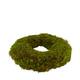 Wreath moss PE 38x38x7cm - Green