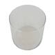 Vase round glass 19x19x19cm