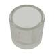 Tealight holder round glass 6.5x6.5x6cm