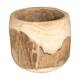 Planter paulownia wood 32x32x30cm