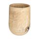 Planter paulownia wood 33.5x33.5x50cm - Natural