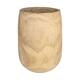 Planter paulownia wood 39x39x64cm - Natural