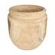 Planter paulownia wood 34x34x37cm - Natural