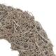 Wreath curly moss nature 25x25x6cm