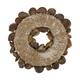 Wreath badam nature 55x55x11cm
