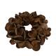 Wreath badam nature 55x55x11cm