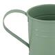 Watering can metal with handle 24.5x10x10cm - Green
