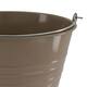 Bucket round metal with handle 30x30x27cm
