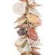 Garland shells nature 12x8x80cm - Multi