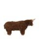 Statue ox rattan 118x63x66cm