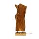 Stehlampe organische Teakholz 28x17x78cm Natur