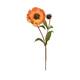 Branche anémone artificiel 12x20x55cm orange