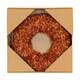 Wreath hydrangea preserved nature 35x6cm Rusty
