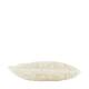 Cushion faux fur polyester 45x45x8cm Off white