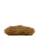Coussin fausse fourrure polyester 45x45x8cm cognac