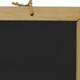 Sign blackboard mdf with hanger 30x15x0.8cm 5pc