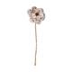 Flower jacaranda nature 70x15x15cm White-wash