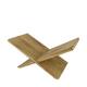 Magazine holder paulownia wood 52x28x25cm KD
