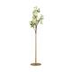 Flower base metal 18x49cm Gold
