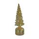 Statue tree rotatable with led glass 9x9x28cm